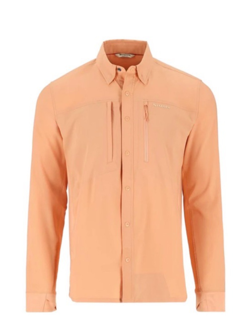 Simms Men's Intruder Bicomp Long Sleeve Performance Shirt - Starfish